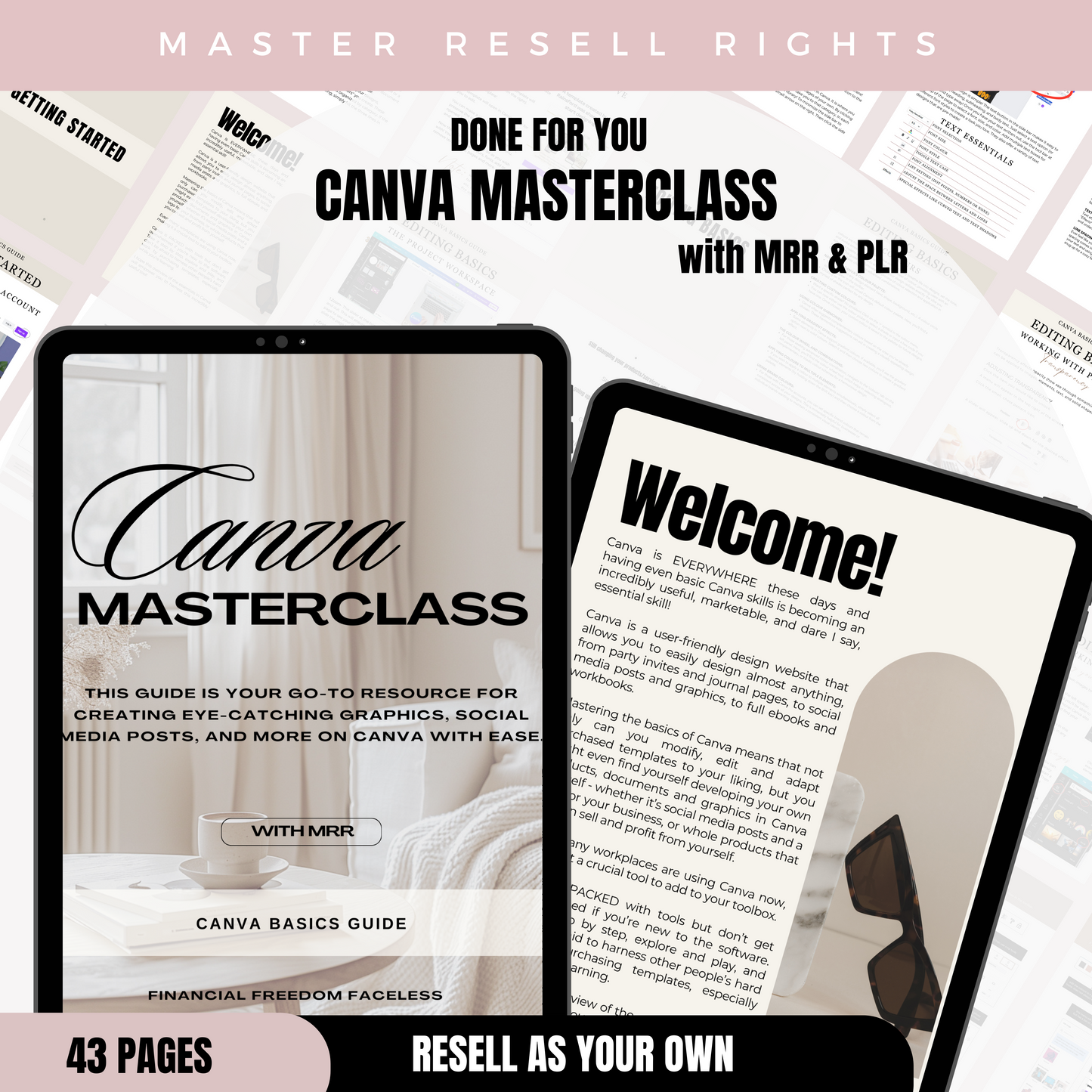 Canva Masterclass with MRR & PLR Rights